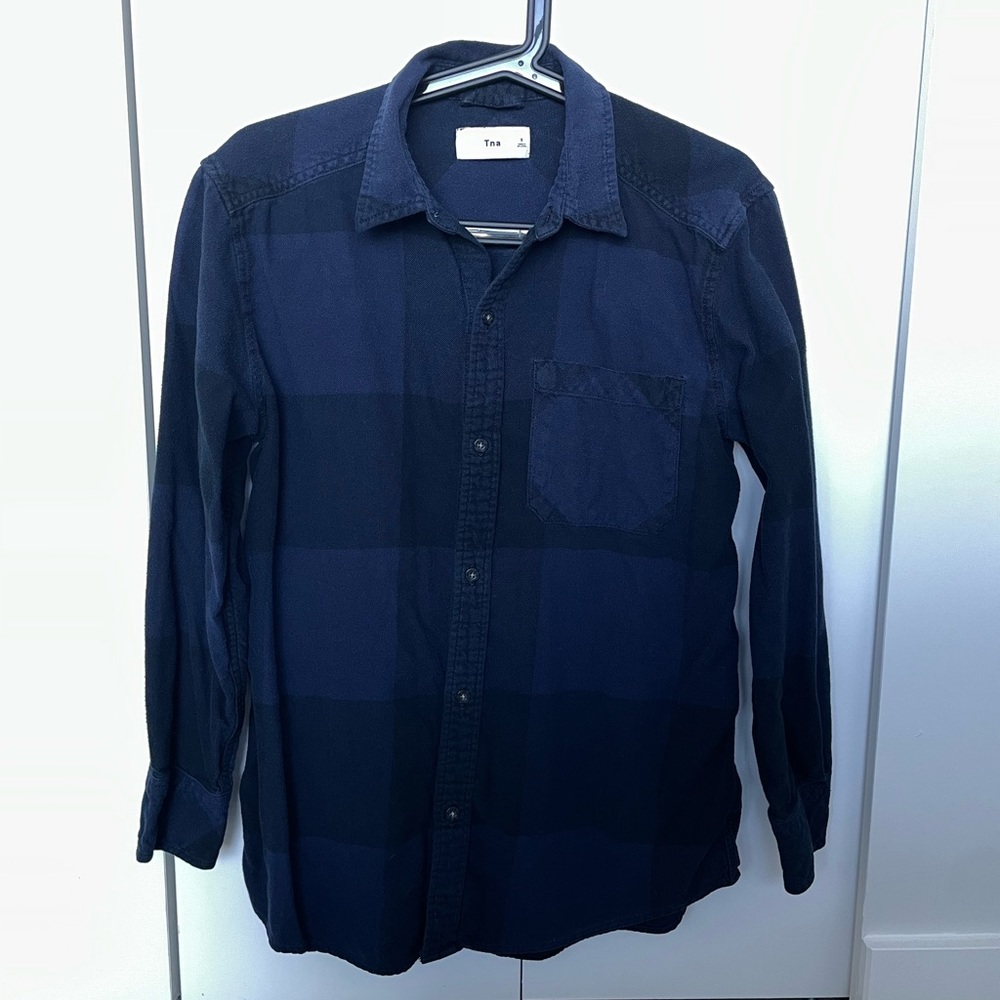 TNA button up Plaid shirt